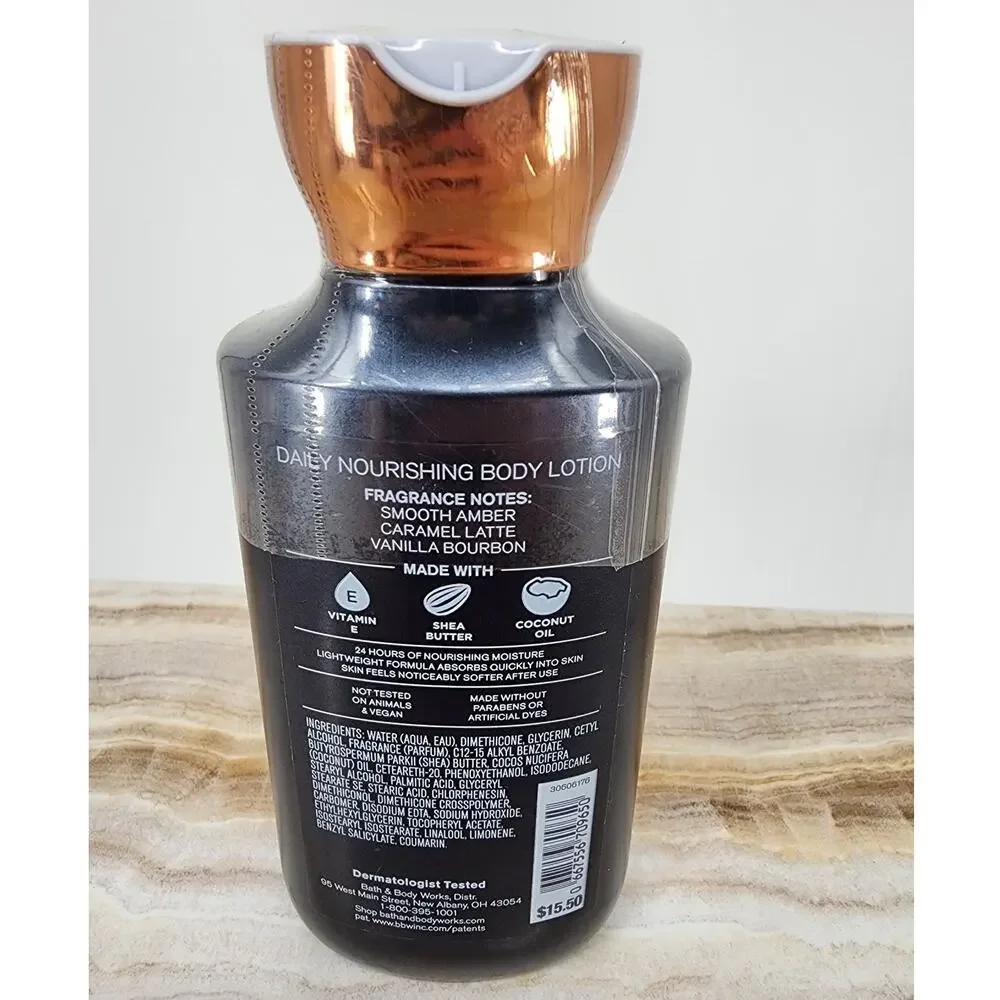 Bath & Body‎ Works Midnight Amber Glow Body Lotion Full Size 8 FL OZ New Sealed